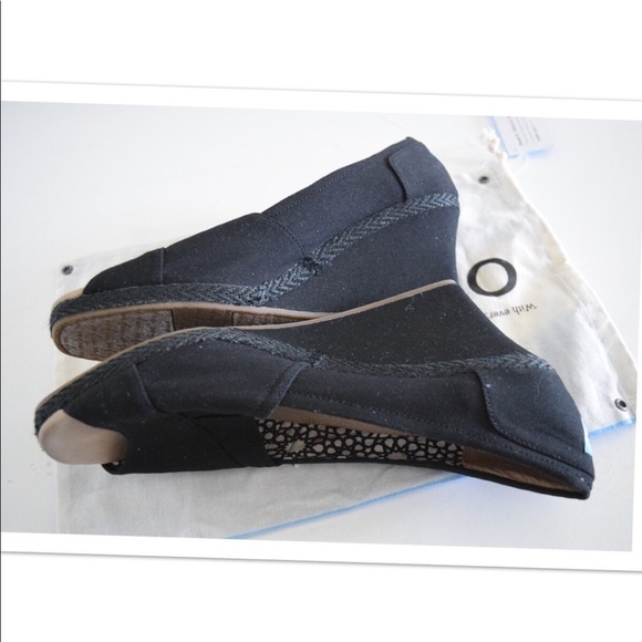 Toms peep toe wedges - Picture 2 of 8